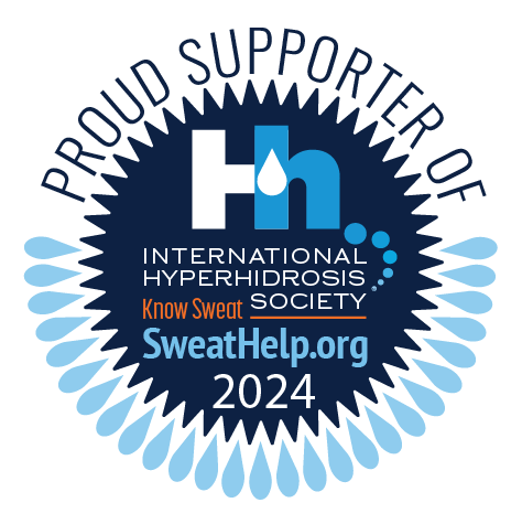 Proud Supporter of the International Hyperhidrosis Society 2024
